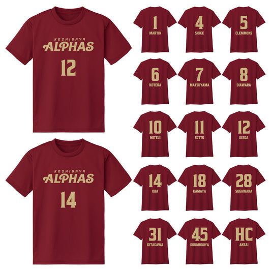 25-26シーズン プレーヤーズTシャツ