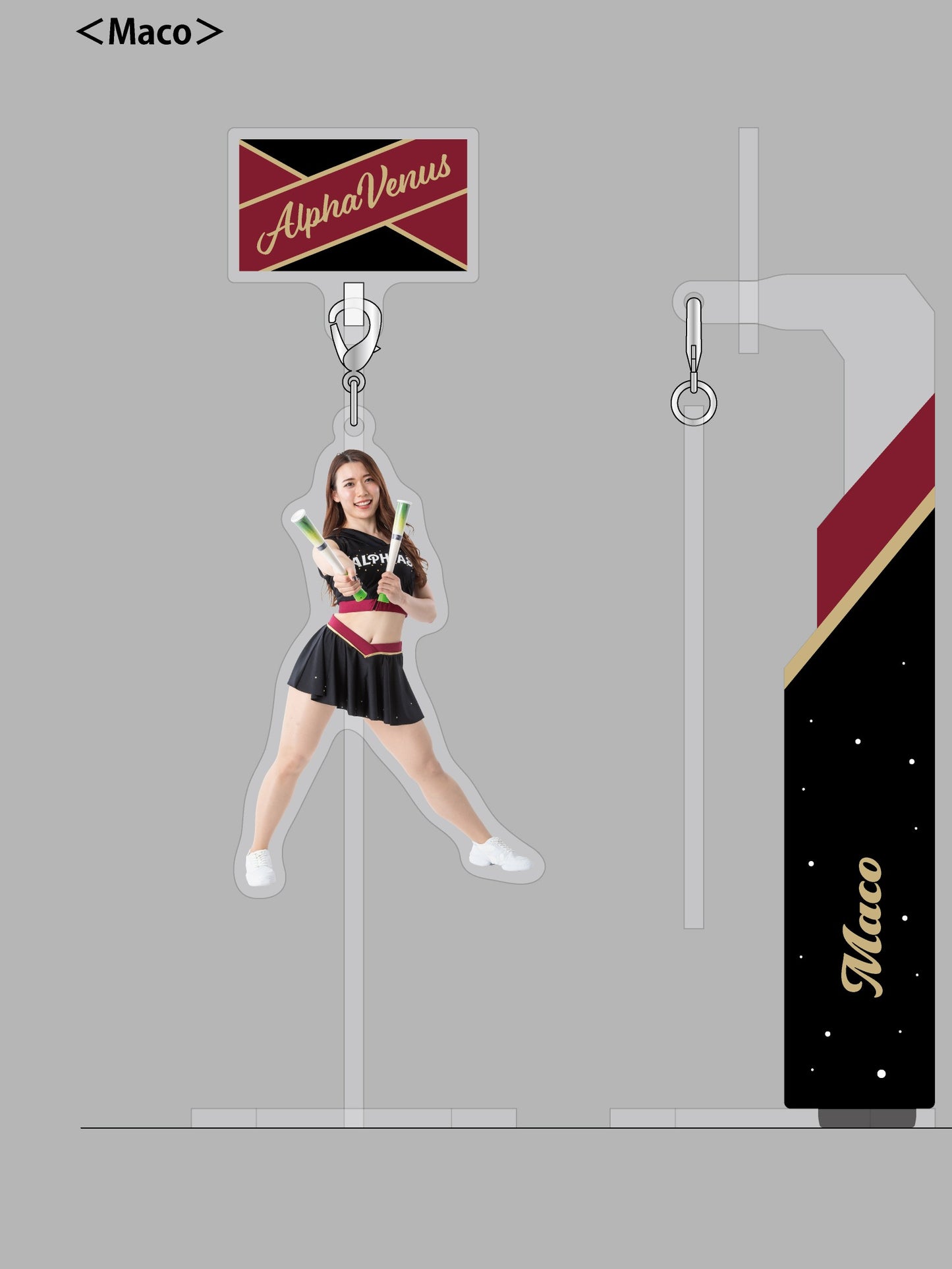 【受注販売】AlphaVenusゆらゆらアクリルスタンド