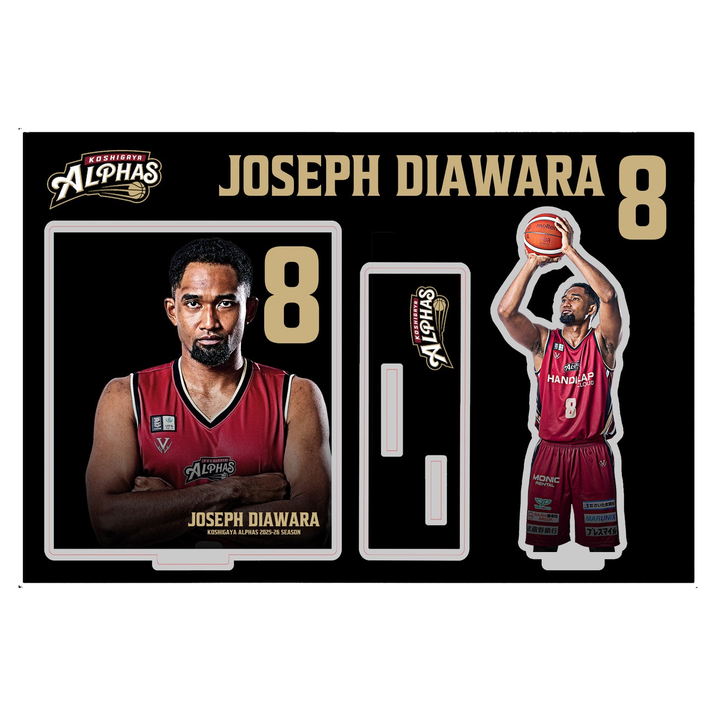 【プレーヤーズコレクション 受注販売】#8 ジャワラ ジョゼフ ジオラマアクリルスタンド