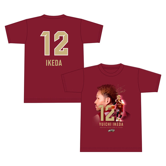【26プレーヤーズコレクション 受注販売】#12池田祐一フォトTシャツ