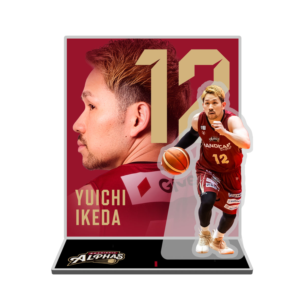 【26プレーヤーズコレクション 受注販売】#12池田祐一ジオラマアクリルスタンド