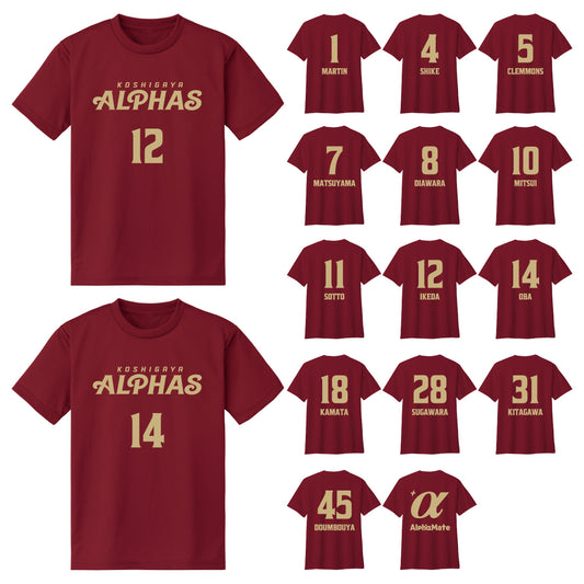 25-26シーズン プレーヤーズTシャツ