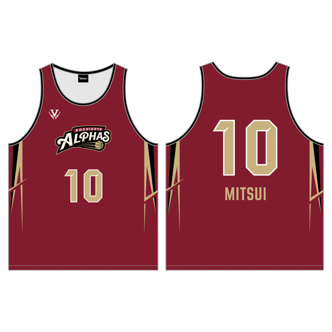 越谷アルファーズ　レプリカユニフォーム　池田祐一 受注商品】26-27 HOMEレプリカユニフォーム – 越谷アルファーズ