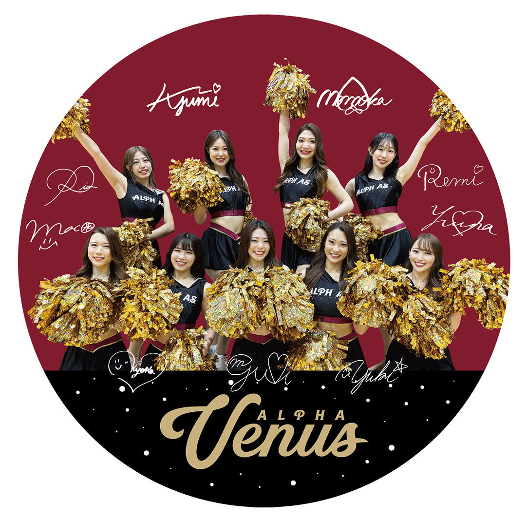 26-27 AlphaVenus 缶バッチ – 越谷アルファーズ オフィシャルグッズ
