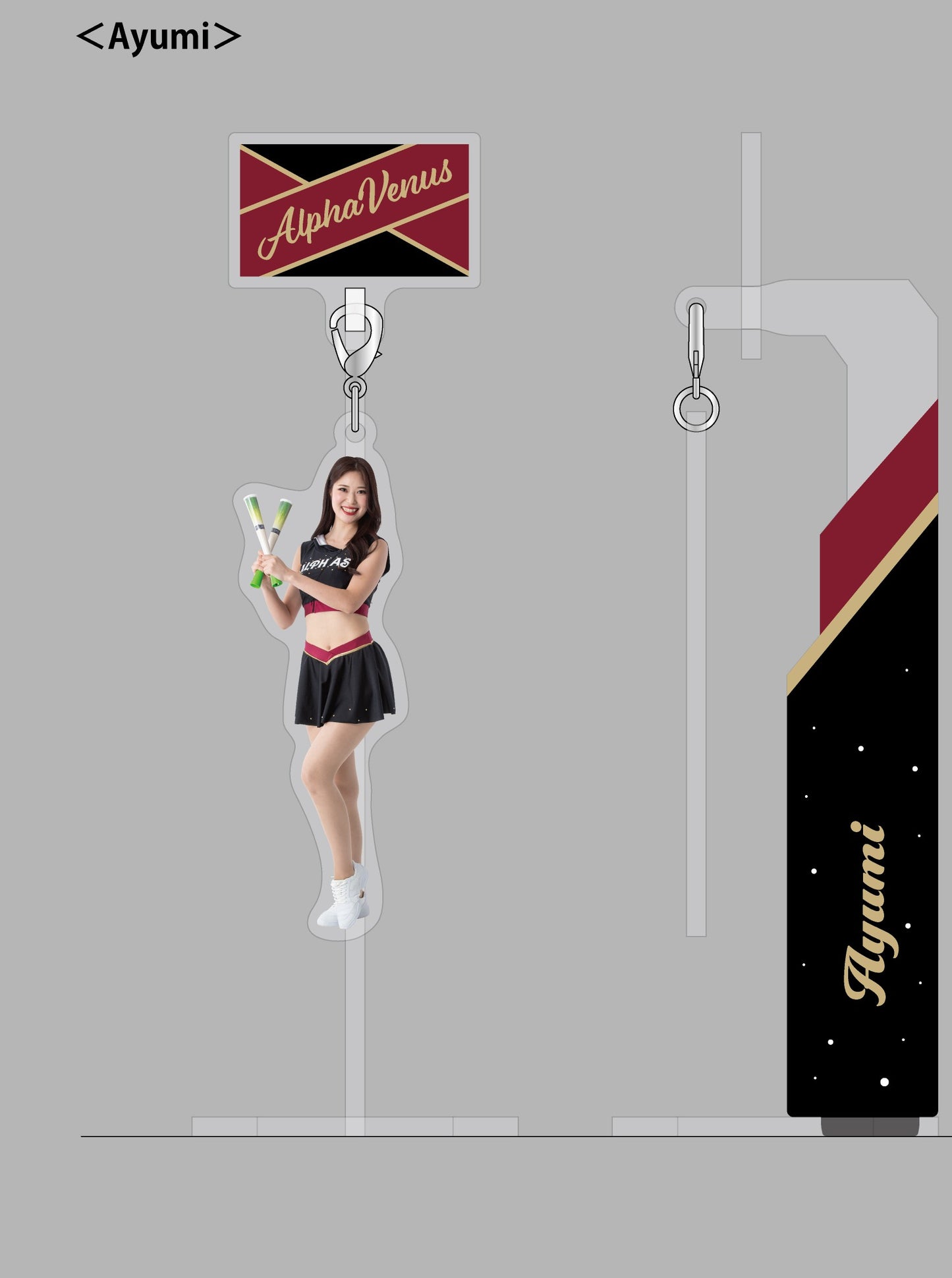 【受注販売】AlphaVenusゆらゆらアクリルスタンド