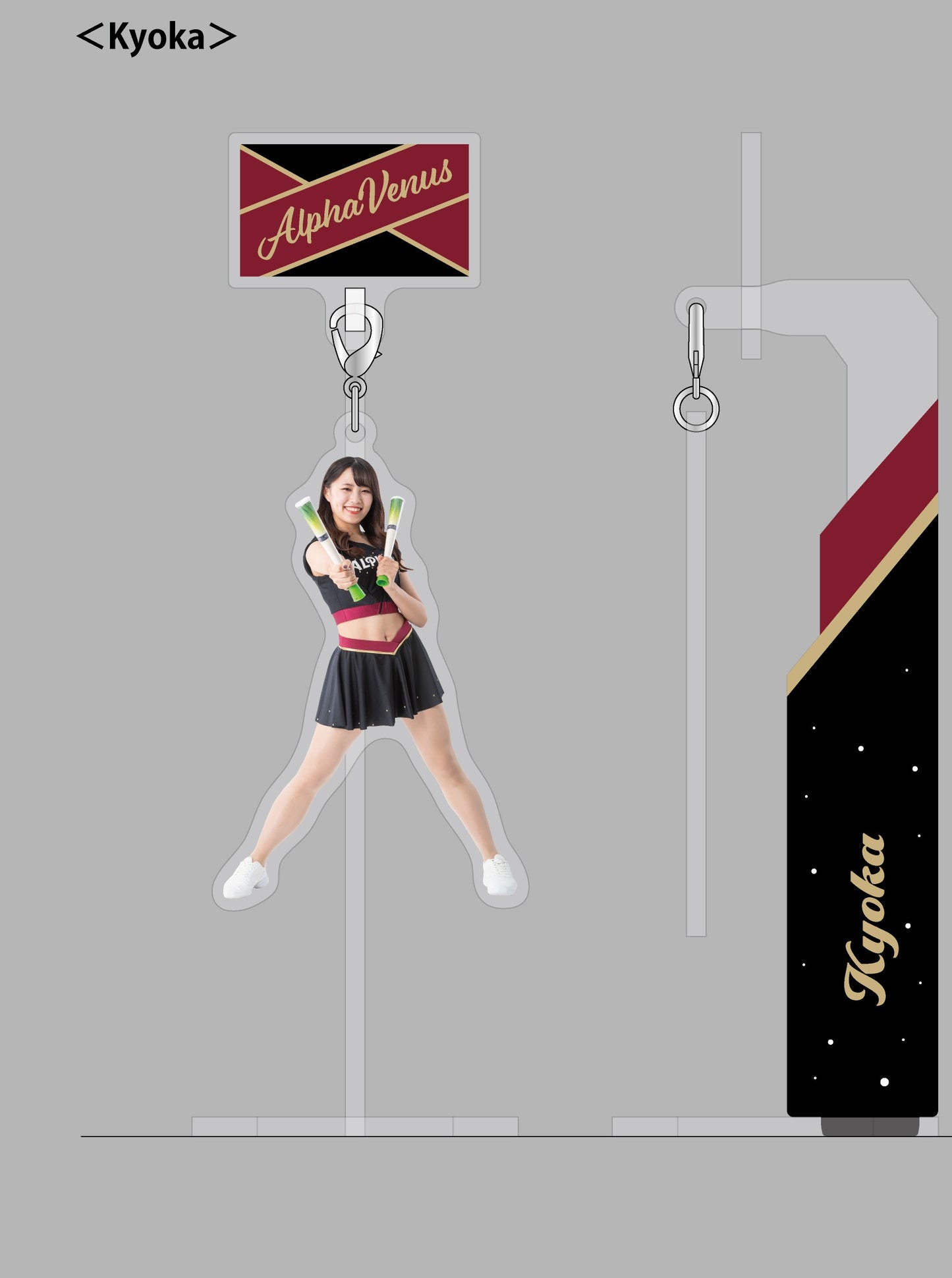 【受注販売】AlphaVenusゆらゆらアクリルスタンド