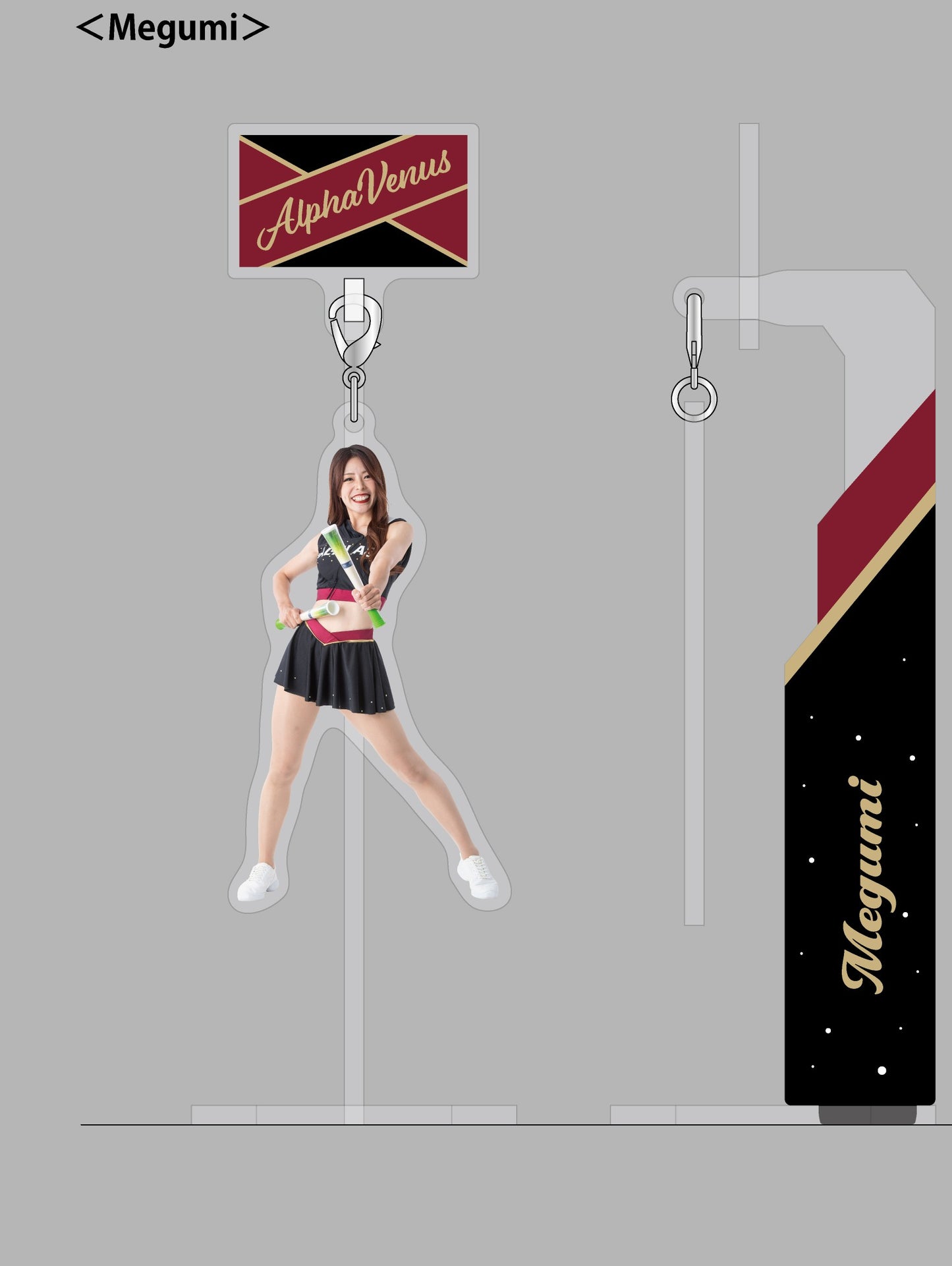 【受注販売】AlphaVenusゆらゆらアクリルスタンド