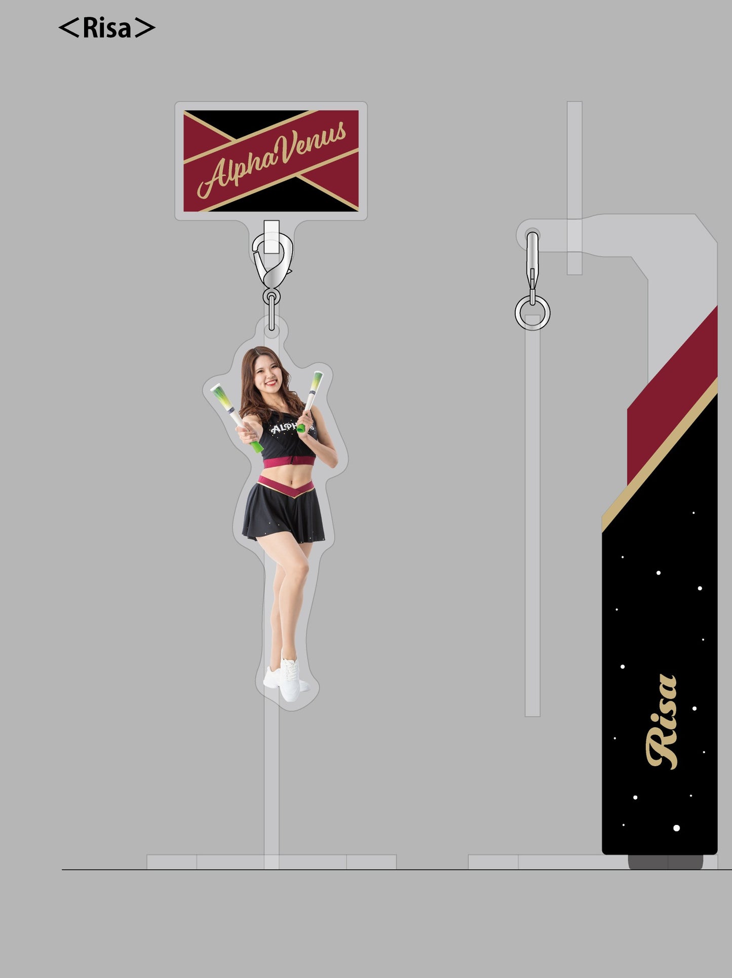 【受注販売】AlphaVenusゆらゆらアクリルスタンド