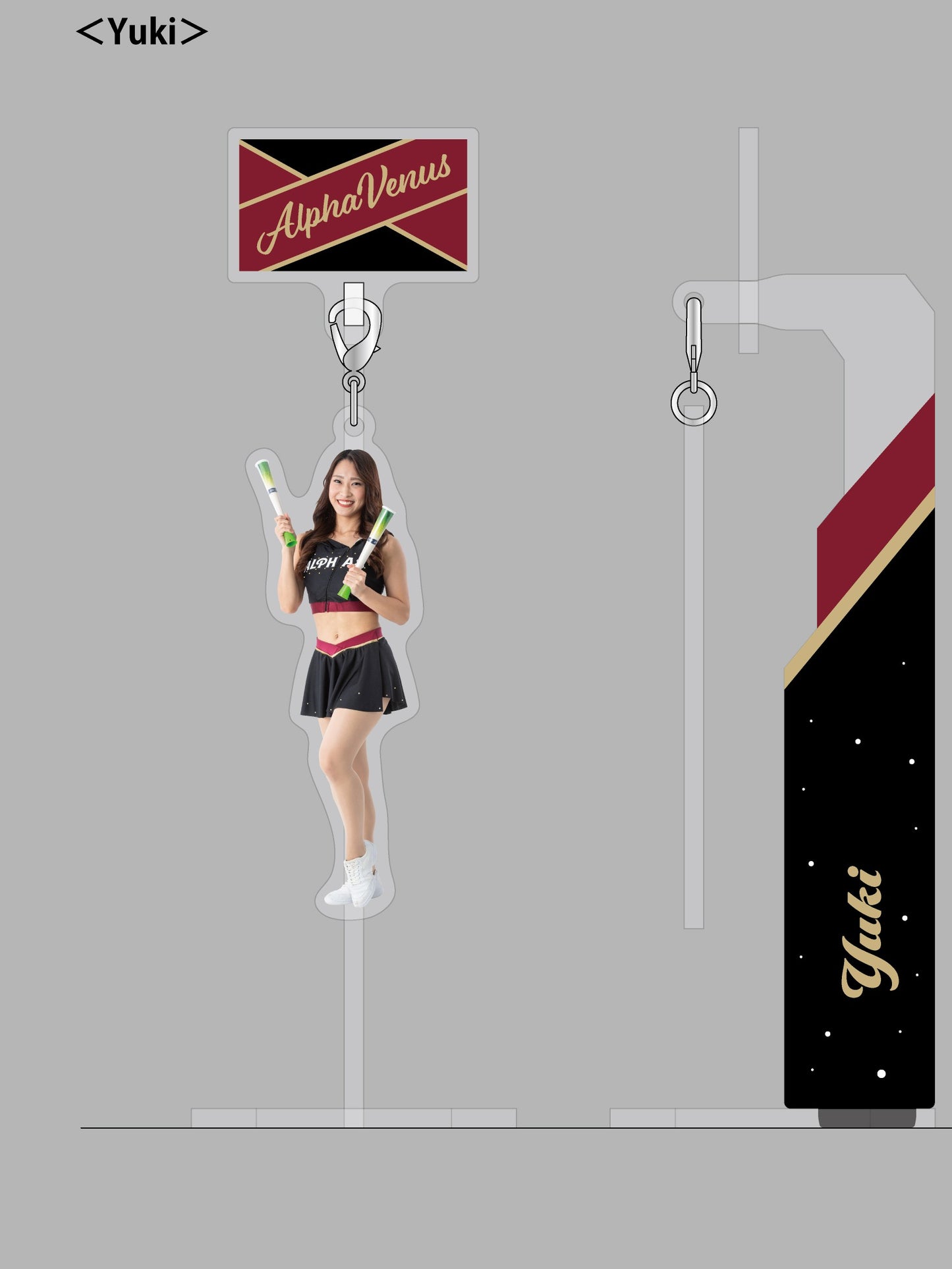 【受注販売】AlphaVenusゆらゆらアクリルスタンド