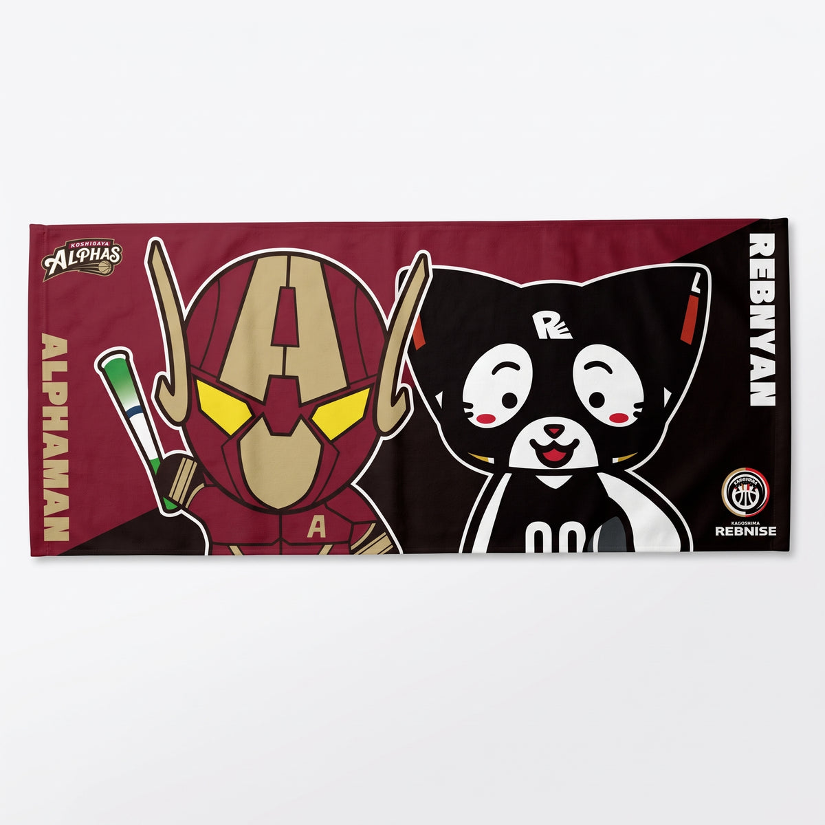 【数量限定】26アルファマン&れぶにゃんコラボタオル
