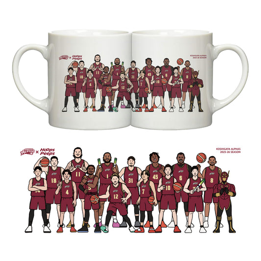HoopsPeeps コラボマグカップ
