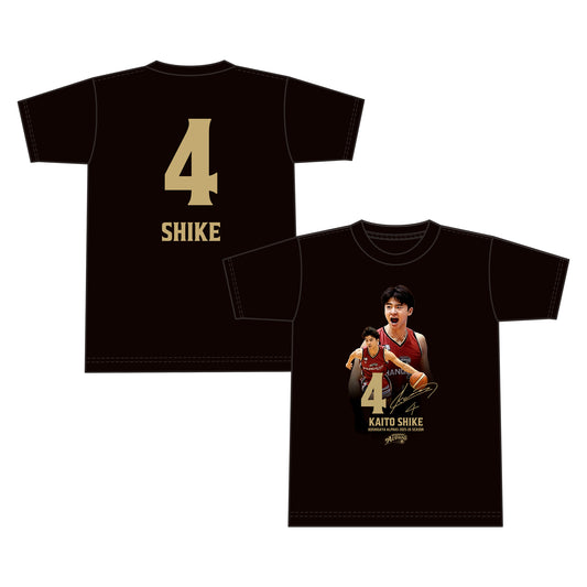 【プレーヤーズコレクション 受注販売】#4 四家魁人 フォトTシャツ