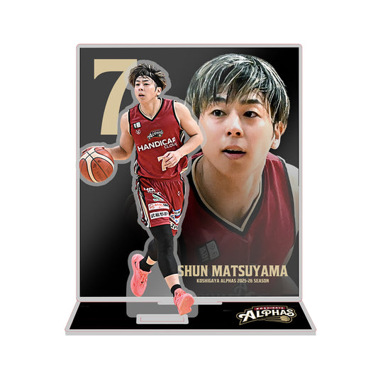 【プレーヤーズコレクション 受注販売】#7松山駿 ジオラマアクリルスタンド