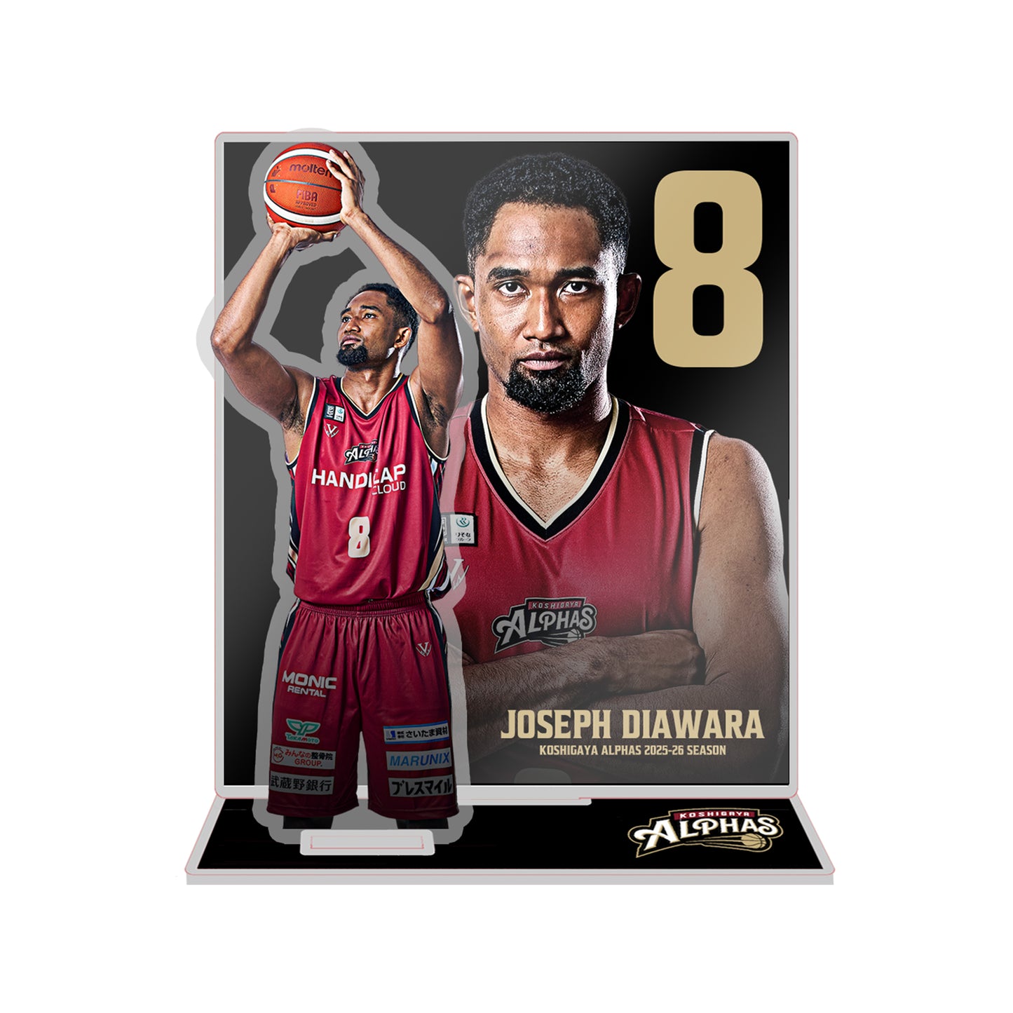 【プレーヤーズコレクション 受注販売】#8 ジャワラ ジョゼフ ジオラマアクリルスタンド