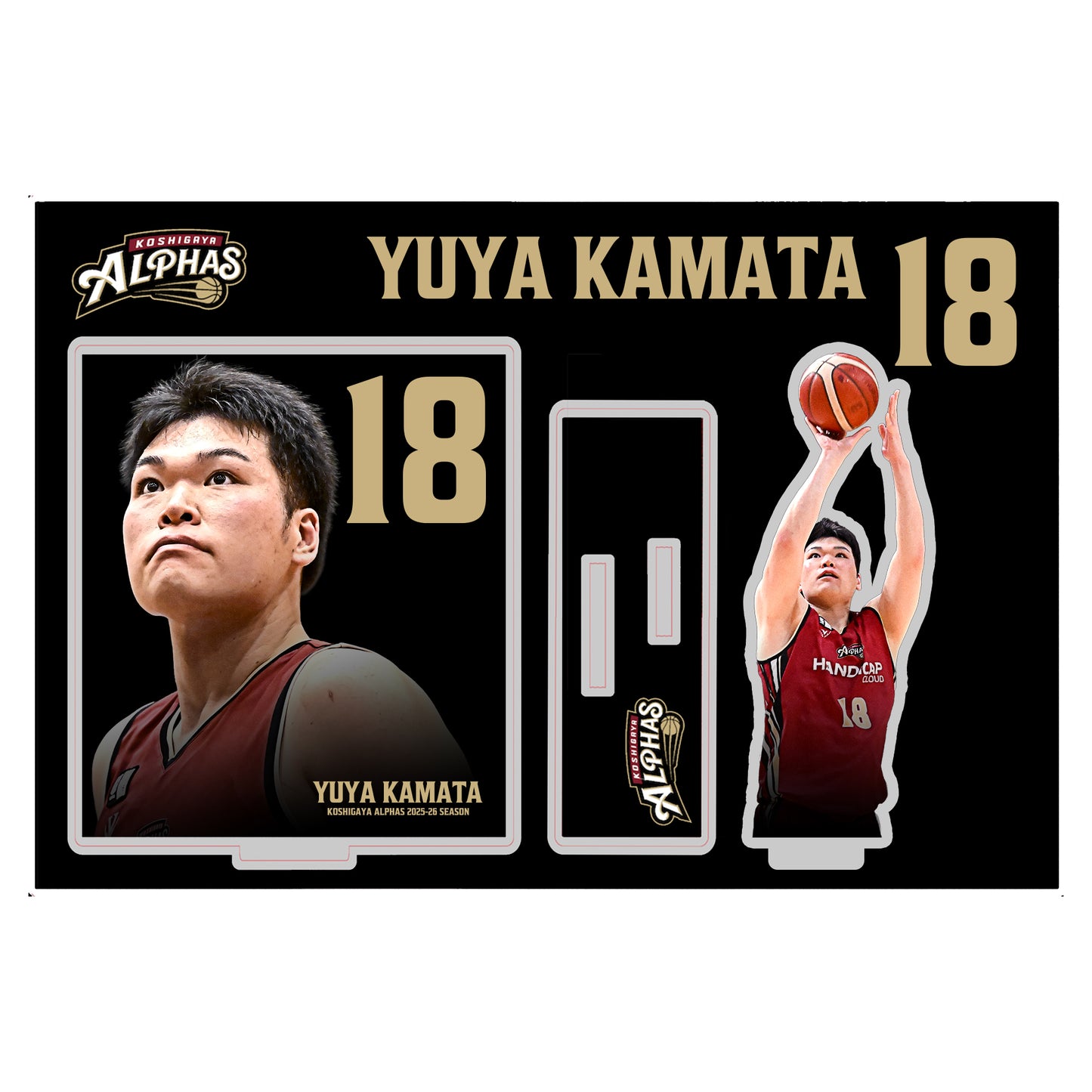 【プレーヤーズコレクション 受注販売】#18 鎌田裕也 ジオラマアクリルスタンド