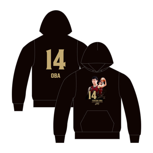 【プレーヤーズコレクション 受注販売】#14 大庭岳輝 フォトパーカー