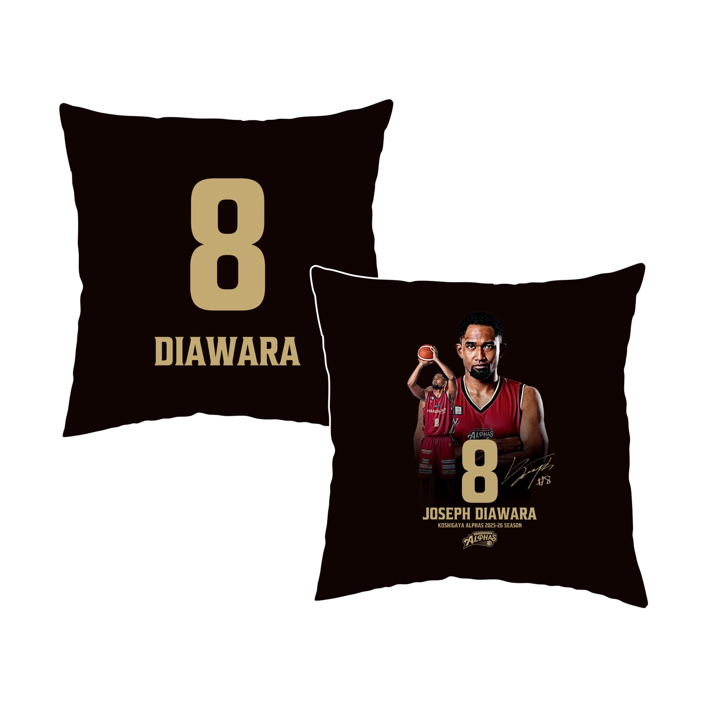 【プレーヤーズコレクション 受注販売】#8 ジャワラ ジョゼフ クッション