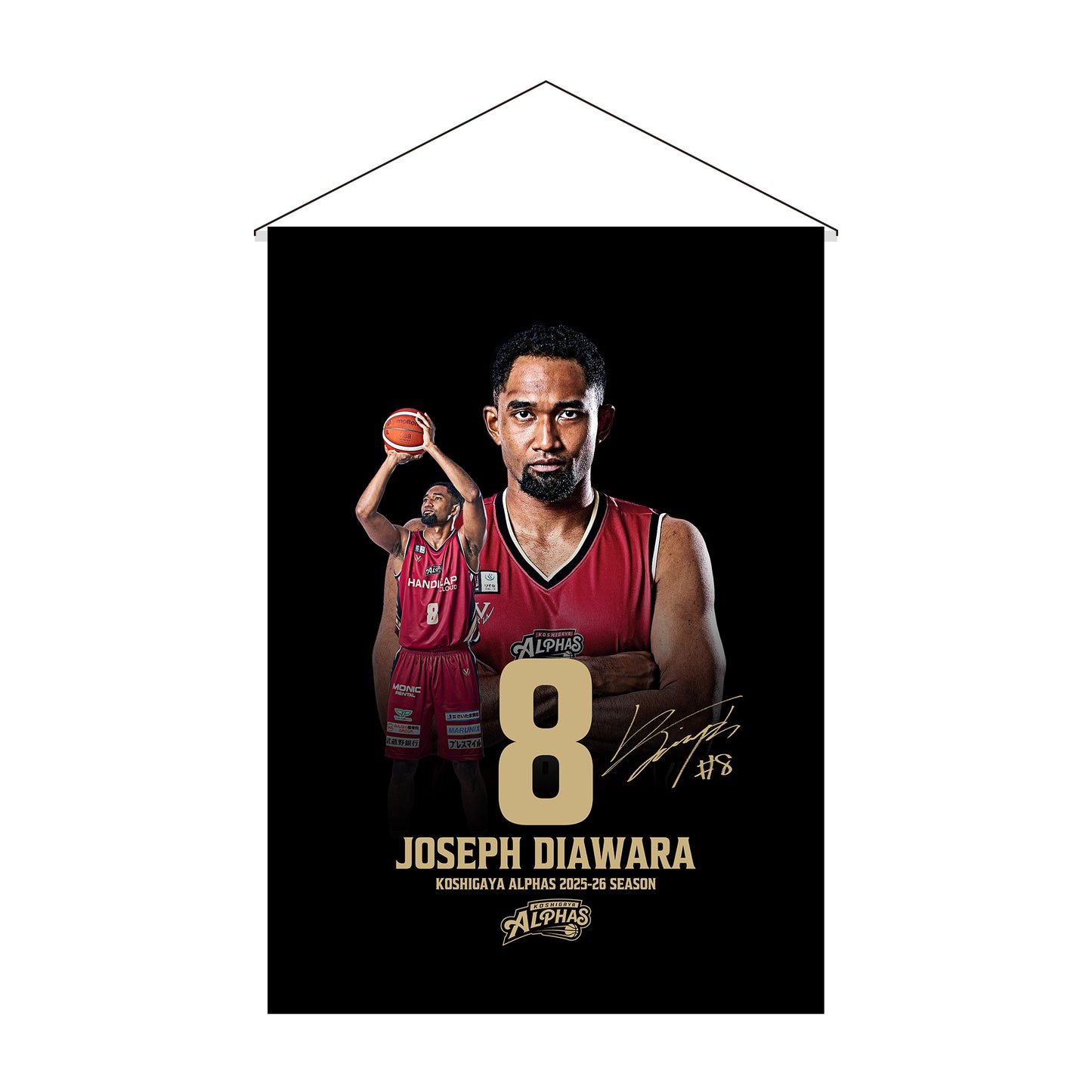 【プレーヤーズコレクション 受注販売】#8 ジャワラ ジョゼフ タペストリー