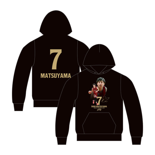 【プレーヤーズコレクション 受注販売】#7松山駿 フォトパーカー