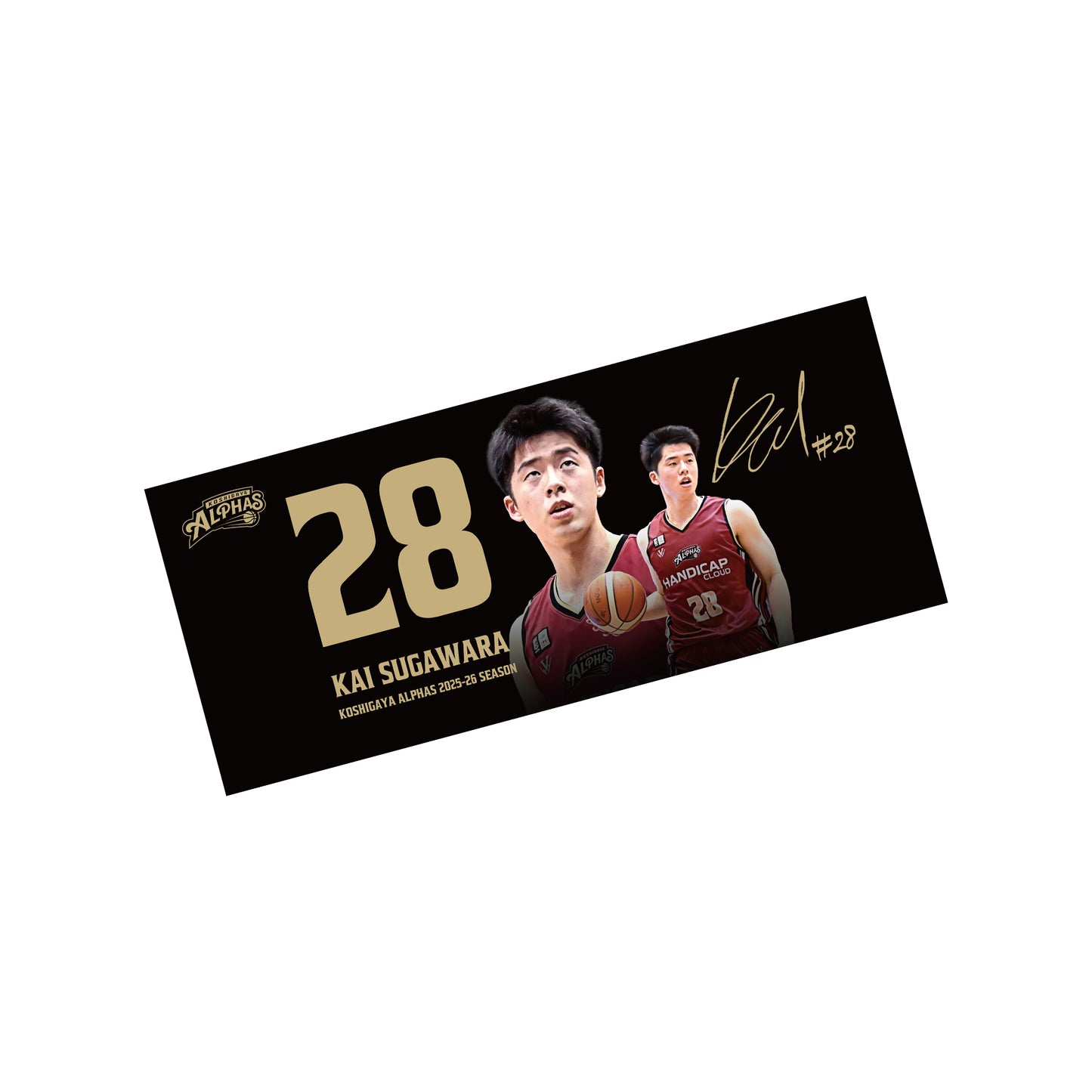 【プレーヤーズコレクション 受注販売】#28 菅原佳依 フォトタオル