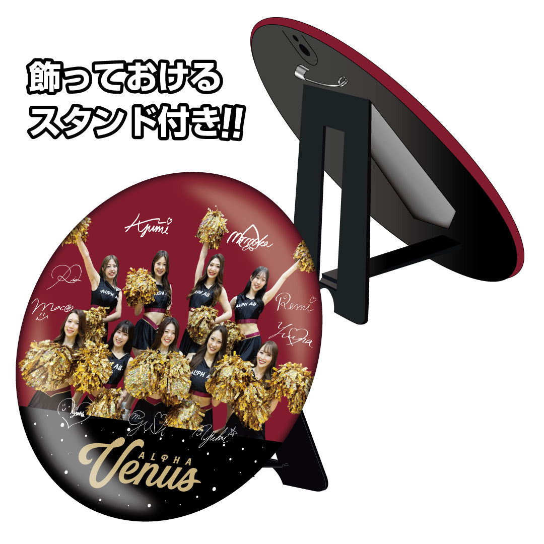 26-27 AlphaVenus 缶バッチ – 越谷アルファーズ オフィシャルグッズ