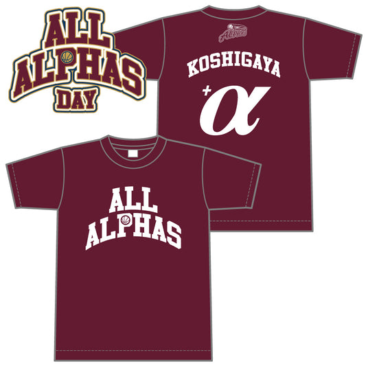 ALL ALPHAS Tシャツ